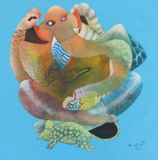 Artwork by Babu Xavier